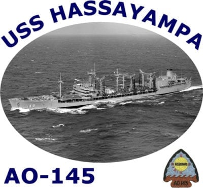 AO 145 USS Hassayampa Photo Coffee Mug