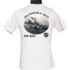 DD 835 USS Charles P Cecil 2-Sided Photo T Shirt