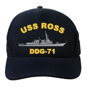 DDG 71 USS Ross Embroidered Hat