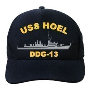 DDG 13 USS Hoel Embroidered Hat