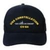 CV 64 USS Constellation Embroidered Hat