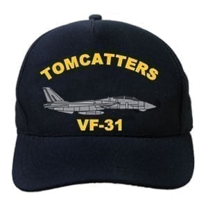 VF 31 Tomcatters Air Squadron Embroidered Hat - Tomcat