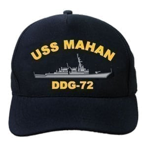 DDG 72 USS Mahan Embroidered Hat