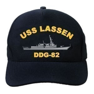 DDG 82 USS Lassen Embroidered Hat