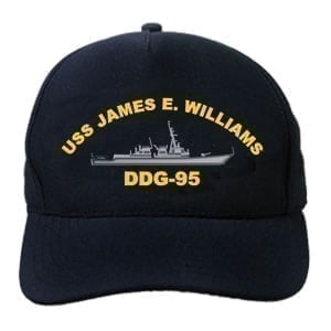 DDG 95 USS James E Williams Embroidered Hat