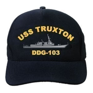 DDG 103 USS Truxtun Embroidered Hat