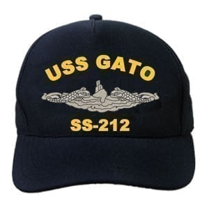 SS 212 USS Gato Embroidered Hat