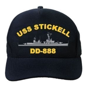DD 888 USS Stickell Embroidered Hat