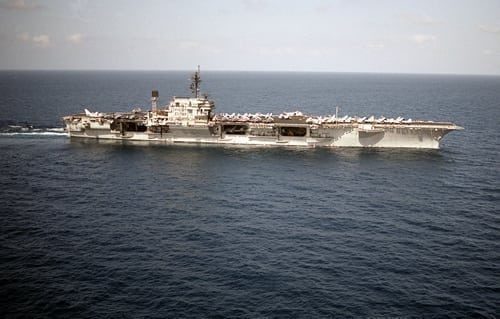 CV 63 USS Kitty Hawk Photograph 1