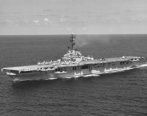 CV 45 USS Valley Forge Photograph 1