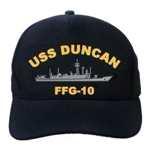 FFG 10 USS Duncan Embroidered Hat