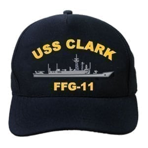 FFG 11 USS Clark Embroidered Hat