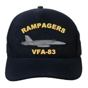 VFA 83 Rampagers Air Squadron Embroidered Hat - Hornet