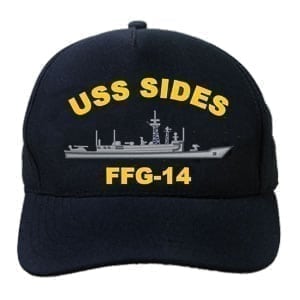 FFG 14 USS Sides Embroidered Hat