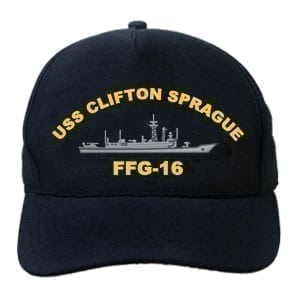 FFG 16 USS Clifton Sprague Embroidered Hat