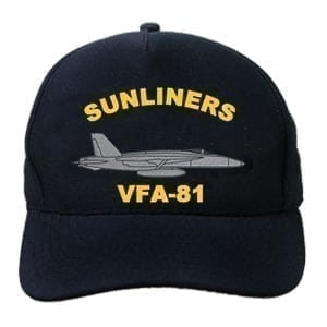 VFA 81 Sunliners Air Squadron Embroidered Hat - Hornet