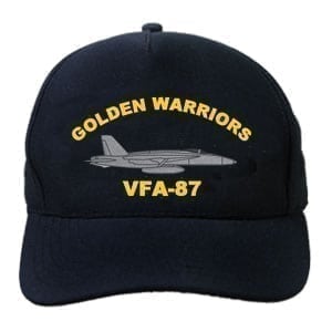 VFA 87 Golden Warriors Air Squadron Embroidered Hat - Hornet