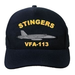 VFA 113 Stingers Air Squadron Embroidered Hat - Hornet