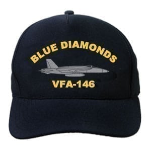 VFA 146 Blue Diamonds Air Squadron Embroidered Hat - Hornet