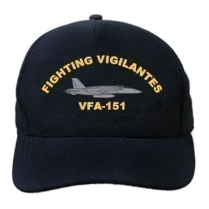 VFA 151 Fighting Vigilantes Air Squadron Embroidered Hat - Hornet)