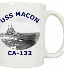 CA 132 USS Macon Coffee Mug