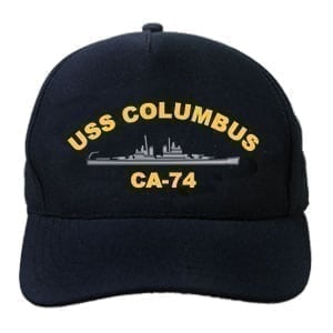 CA 74 USS Columbus Embroidered Hat
