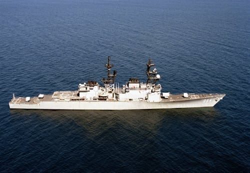DD 964 USS Paul F Foster Framed Picture 2