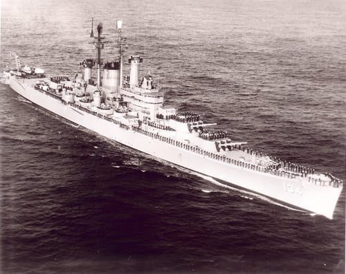 CA 134 USS Des Moines Photograph 1