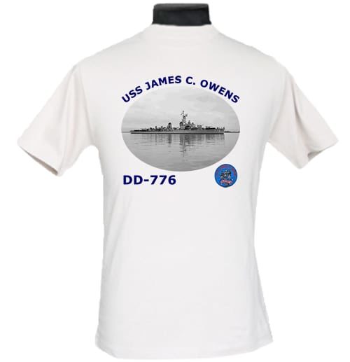 DD 776 USS James C Owens T Shirt