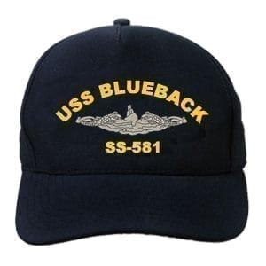SS 581 USS Blueback Embroidered Hat