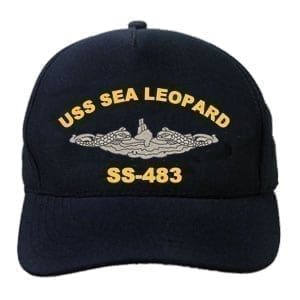 SS 483 USS Sea Leopard Embroidered Hat
