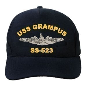SS 523 USS Grampus Embroidered Hat
