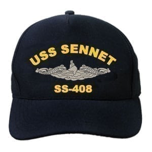 SS 408 USS Sennet Embroidered Hat