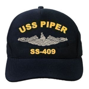 SS 409 USS Piper Embroidered Hat