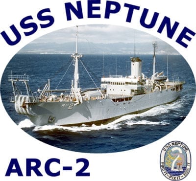 US Naval Ship USN Navy Photo Print USS Neptune ARC 2 