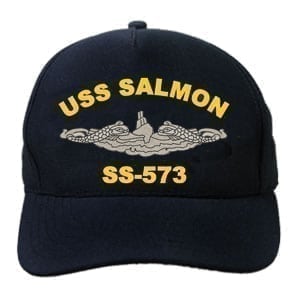 SS 573 USS Salmon Embroidered Hat