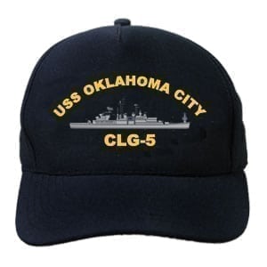 CLG 5 USS Oklahoma City Embroidered Hat
