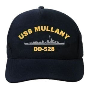 DD 528 USS Mullany Embroidered Hat