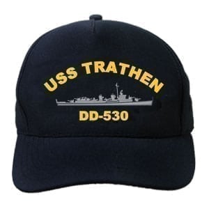 DD 530 USS Trathen Embroidered Hat