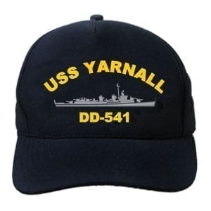 DD 541 USS Yarnall Embroidered Hat