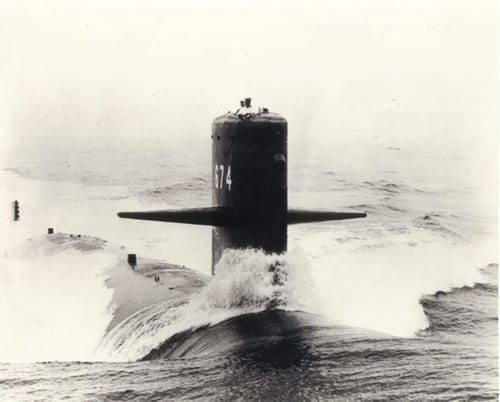 SSN 674 USS Trepang Framed Picture 1