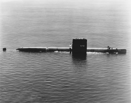 SSN 579 USS Swordfish Photograph 1