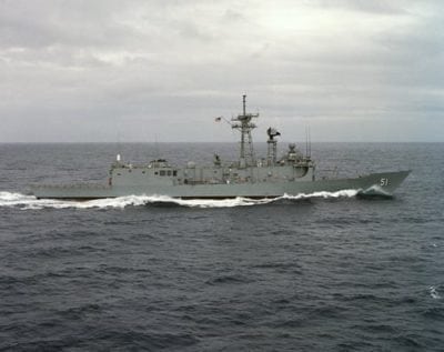 FFG 51 USS Gary Framed Picture 2