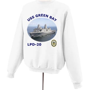 LPD 20 USS Green Bay Sweatshirt