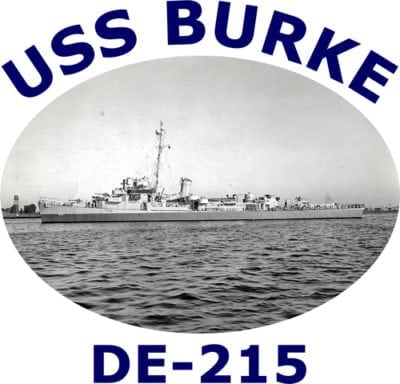 DE 215 USS Burke Photo Sweatshirt