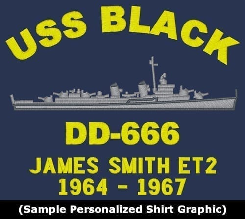 USS Saratoga CVA-60 Patch Ship Embroidered Yellow & Silver On Black 