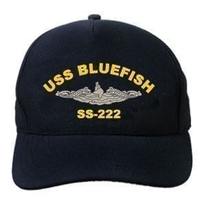 SS 222 USS Bluefish Embroidered Hat