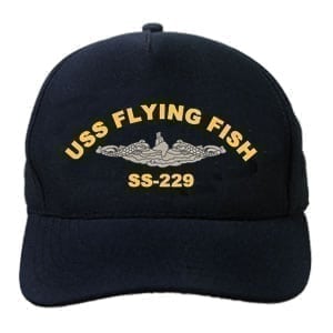 SS 229 USS Flying Fish Embroidered Hat