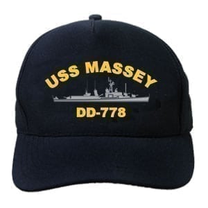 DD 778 USS Massey Embroidered Hat