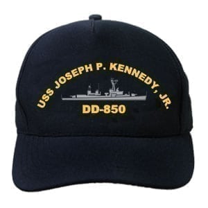 DD 850 USS Joseph P Kennedy Jr Embroidered Hat